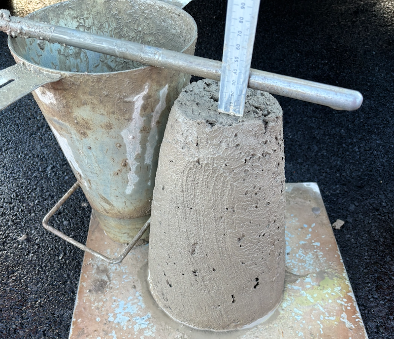 Concrete Slump Testing | Concise Construction Testing Ltd